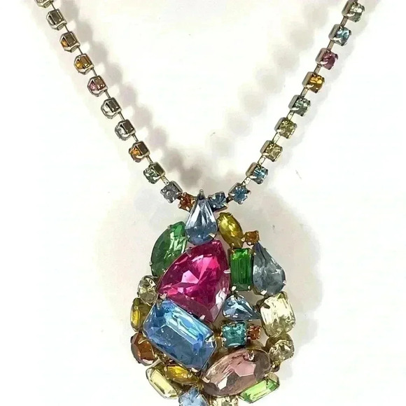 JULIANA Delizza & Elster Studio Girl Heirloom Parure Choker Necklace & Earrings - Picture 4 of 15